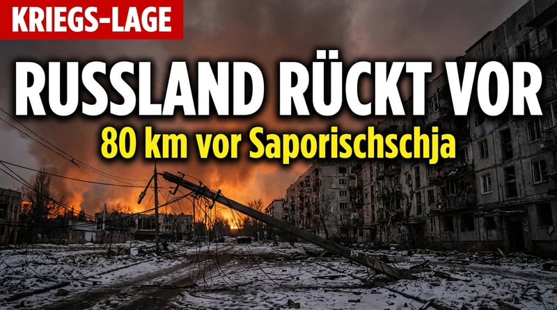 Russische Streitkräfte melden Einnahme strategisch wichtiger Ortschaft in der Region Dnipropetrowsk