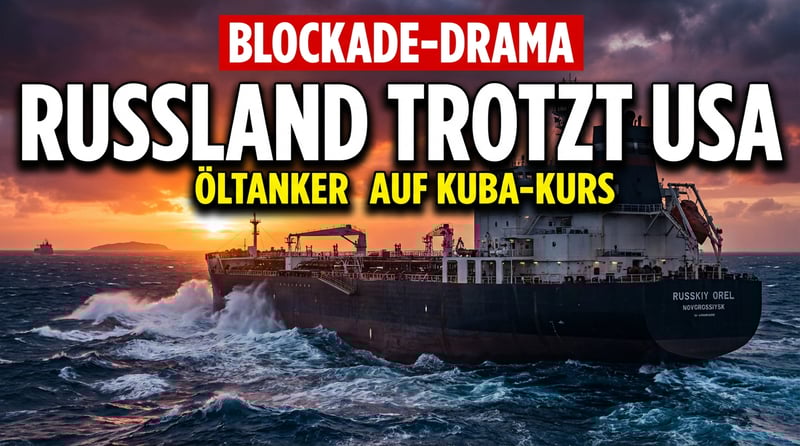 Russischer Tanker auf Konfrontationskurs: Moskau testet Washingtons Blockade gegen Kuba