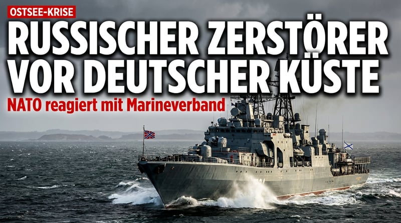 Russischer Zerstörer vor Fehmarn: Moskaus Machtdemonstration in der Ostsee – und die NATO antwortet