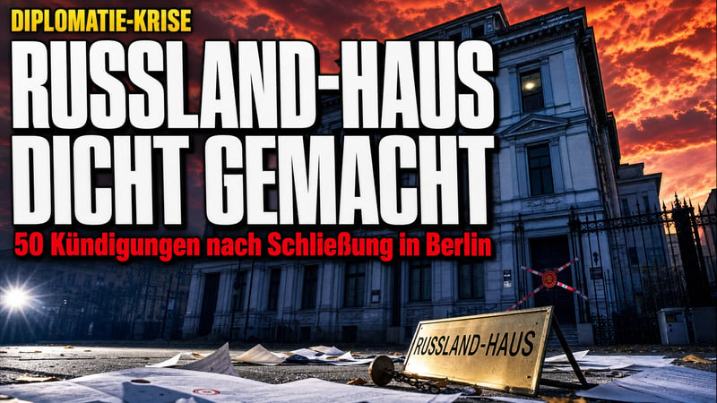 Russisches Haus in Berlin: 50 Kündigungen auf einen Schlag!