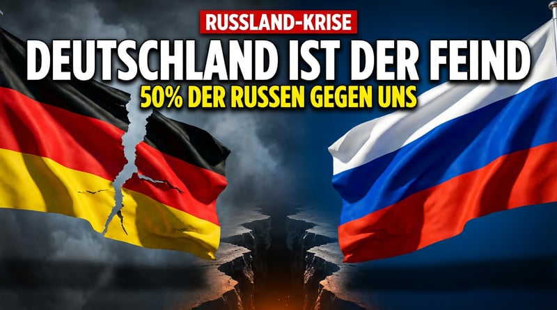 Russland sieht Deutschland als Feind: Jeder zweite Russe misstraut der Bundesrepublik