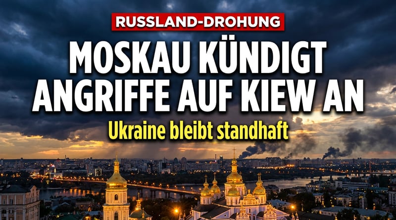 Russlands Drohgebärden gegen Kiew: Moskau kündigt systematische Angriffe an – Ukraine bleibt standhaft