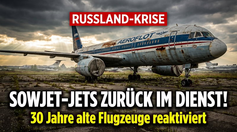 Russlands verzweifelter Griff in die Vergangenheit: Sowjet-Jets sollen Luftfahrtkrise retten