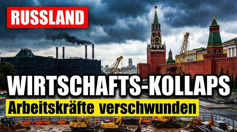 Russlands Wirtschaft am Abgrund: Zentralbankchefin gesteht historischen Arbeitskräftemangel ein
