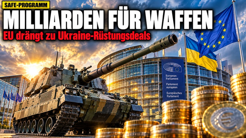 Rüstungs-Milliarden aus Brüssel: EU drängt Staaten zu Ukraine-Deals