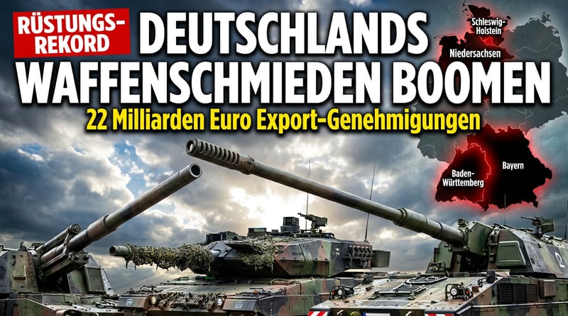Rüstungsboom in vier Bundesländern: Wenn Deutschlands Waffenschmieden auf Rekordkurs gehen