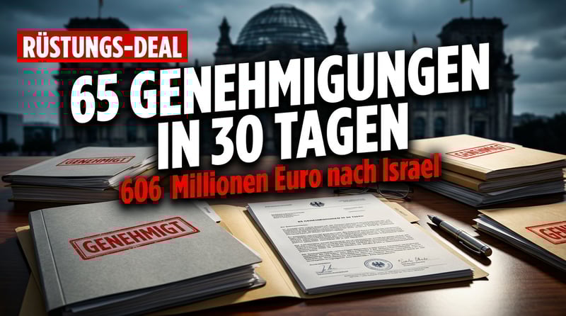 Rüstungsexporte nach Israel: Bundesregierung genehmigt 65 Ausfuhren in nur einem Monat