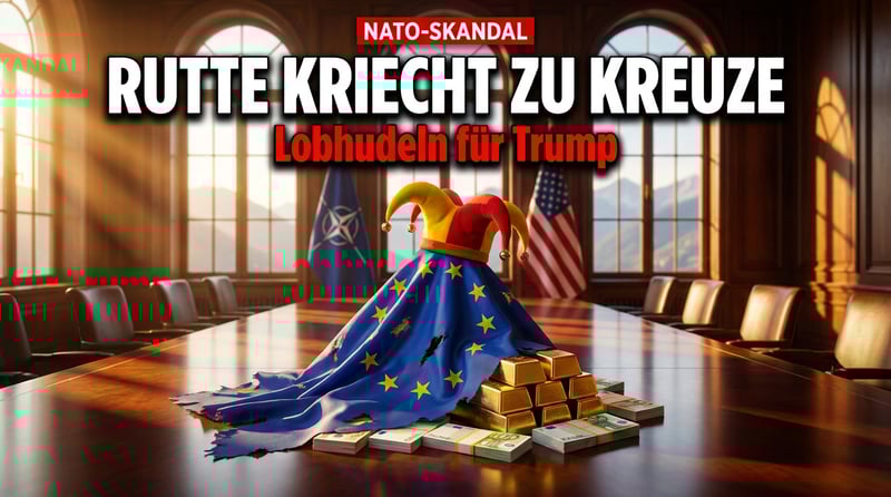 Ruttes Lobeshymne auf Trump: Wenn der NATO-Chef zum Hofnarren wird