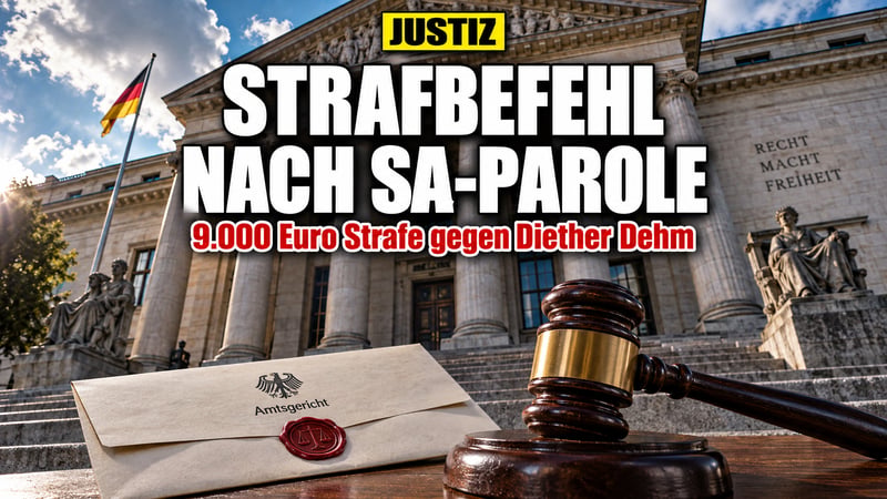 SA-Parole im Höcke-Interview: 9.000-Euro-Strafbefehl gegen Dehm!