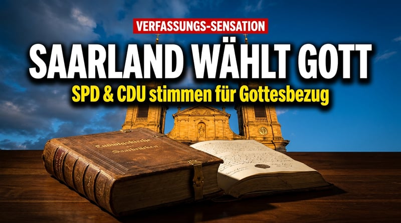 Saarland besinnt sich auf Gott: Neue Verfassungspräambel als Bollwerk gegen den Werte-Verfall
