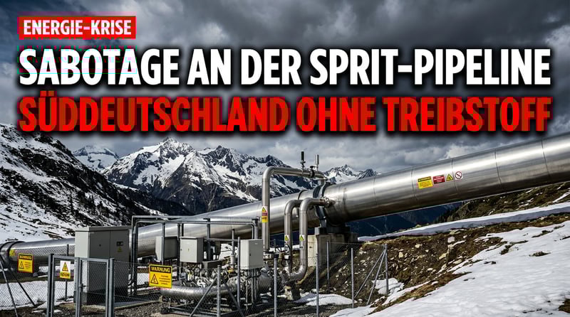 Sabotage an Europas Lebensader: Wie ein Anschlag in Italien Süddeutschlands Spritversorgung ins Wanken brachte – und die Medien schwiegen