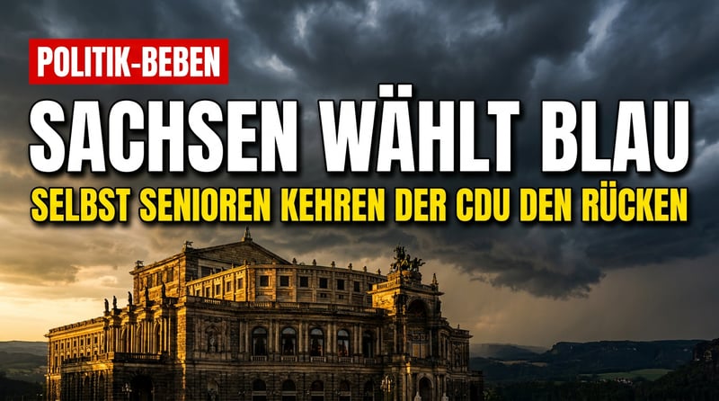 Sachsens politisches Erdbeben: Selbst die treuesten CDU-Wähler kehren Kretschmer den Rücken