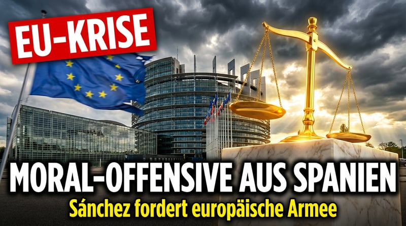 Sánchez will Europa „moralisch aufrüsten" – und meint damit vor allem sich selbst