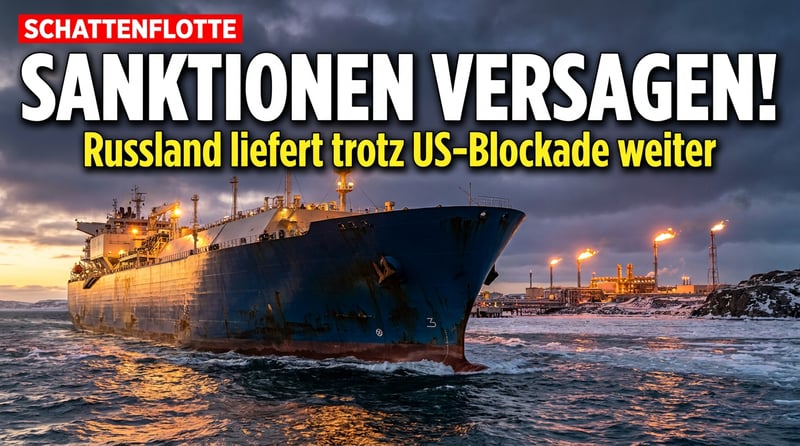 Sanktionen als Papiertiger: Russlands Schattenflotte trotzt dem Westen und liefert munter weiter LNG