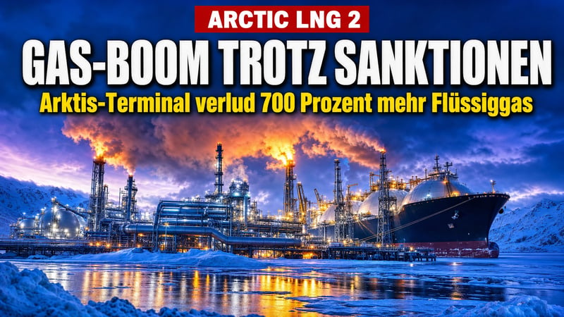 Sanktionen ausgehebelt: Putins Arktis-Gas boomt um 700 Prozent