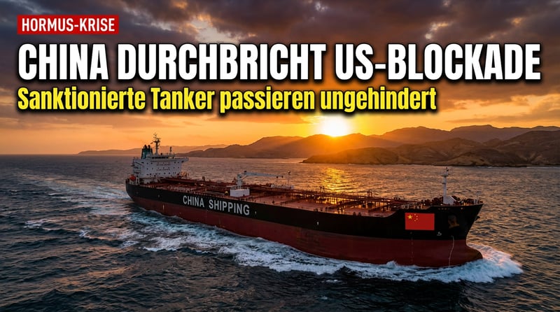 Sanktionierte Tanker durchbrechen US-Blockade an der Straße von Hormus