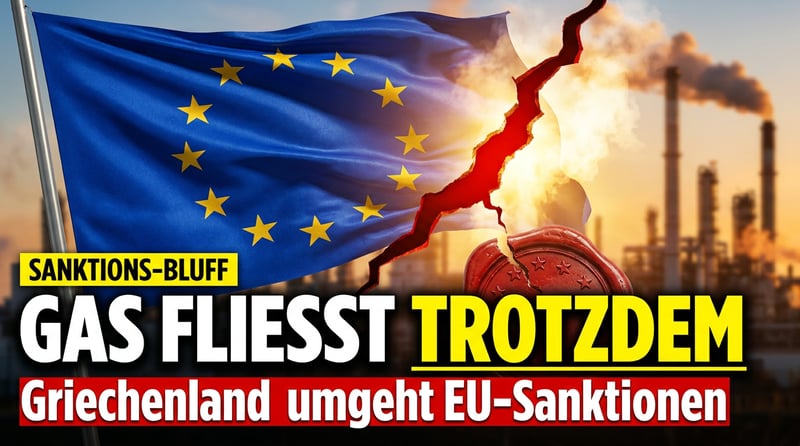 Sanktions-Theater in Brüssel: Das 21. Paket und die griechische Hintertür für russisches Gas