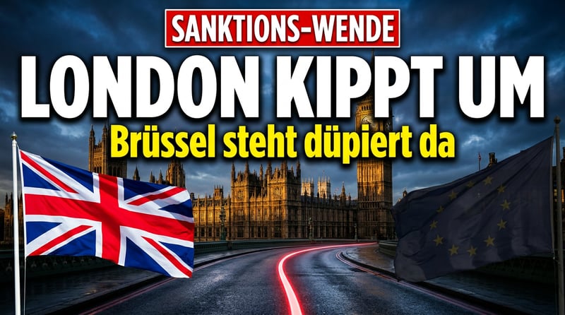 Sanktions-Wende auf der Insel: London kippt um – Brüssel steht düpiert daneben