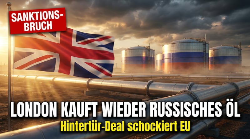 Sanktionsbruch durch die Hintertür: London öffnet die Schleusen für russisches Öl und Gas