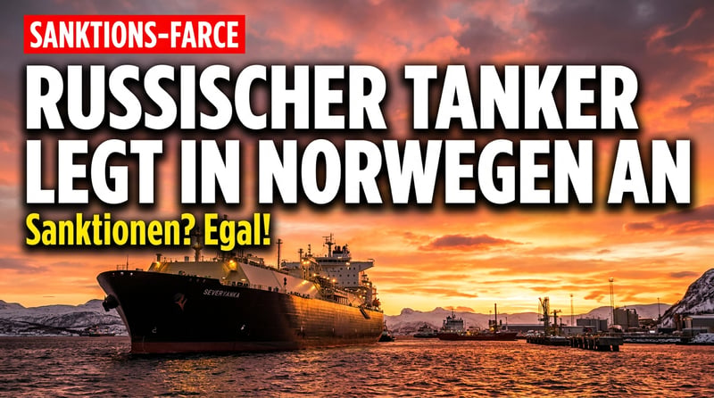 Sanktionsfarce im hohen Norden: Russischer LNG-Tanker legt in Norwegen an – und niemand stoppt ihn