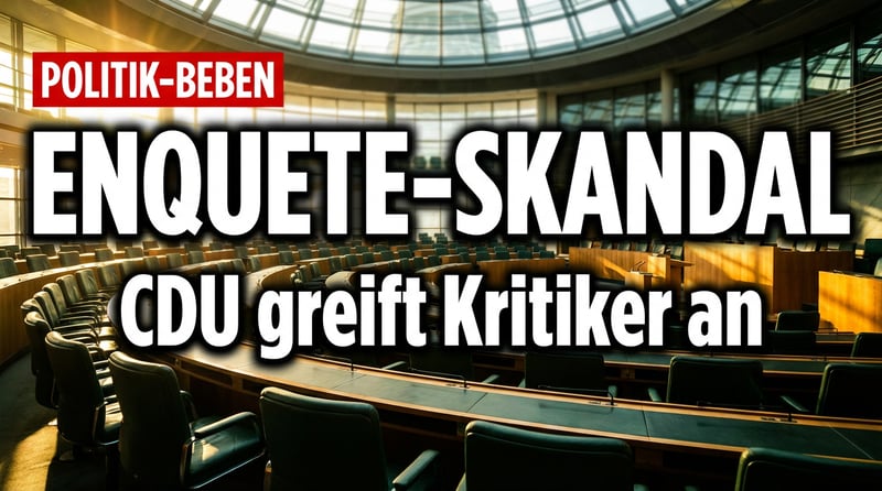 Schäbiger Tiefschlag in der Corona-Enquete: CDU-Abgeordneter instrumentalisiert Missbrauchsgeschichte eines Kritikers