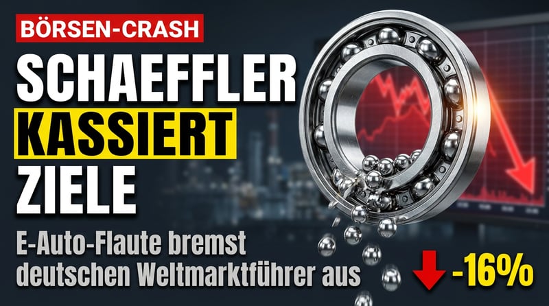 Schaeffler kassiert seine Ziele: Wie die Elektro-Ideologie einen deutschen WeltmarktfĂŒhrer ausbremst