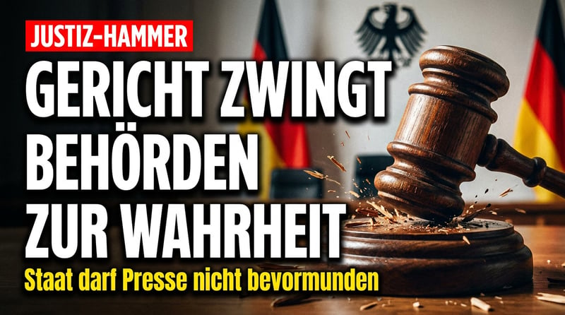 Schallende Ohrfeige für den Bevormundungsstaat: Gericht zwingt Behörden zur Wahrheit