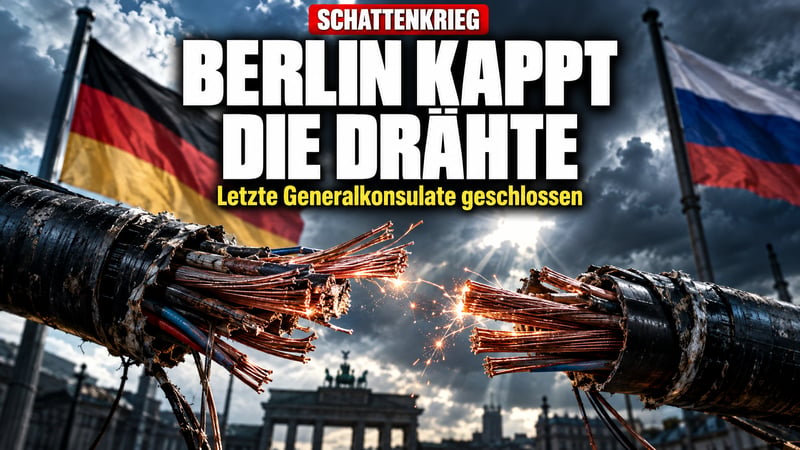 Schattenkrieg mit Moskau: Berlin kappt die letzten Drähte!