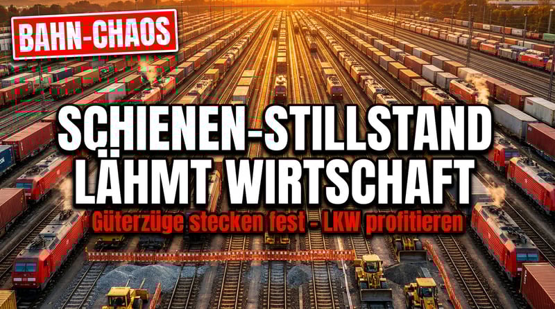 Schienenchaos mit Ansage: Bahn-Sperrungen treiben deutsche Wirtschaft in die Enge