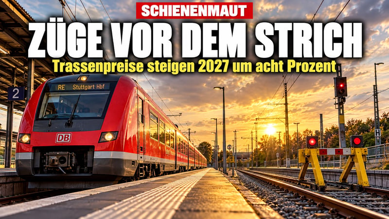 Schienenmaut-Schock: Bald fahren weniger Regionalzüge!