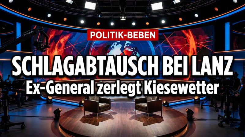 Schlagabtausch bei Lanz: Ex-General zerlegt CDU-Kriegsrhetoriker Kiesewetter