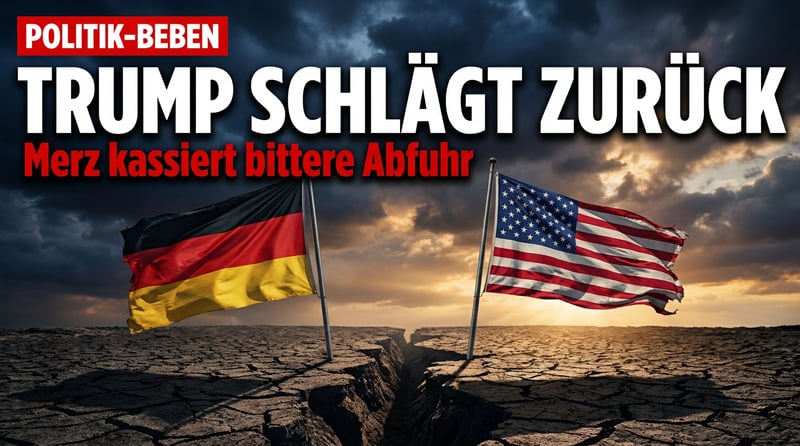 Schlagabtausch der Egos: Merz nennt Trumps Iran-Politik eine „Demütigung" – und kassiert eine bittere Antwort