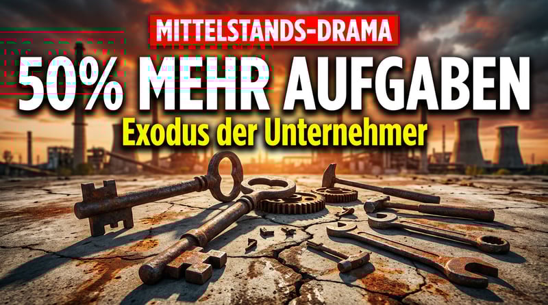 Schleichender Niedergang: Der deutsche Mittelstand kämpft ums nackte Überleben