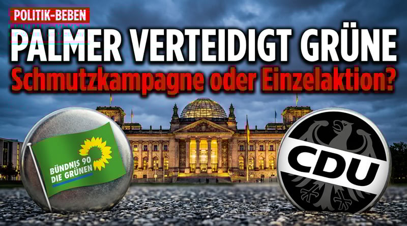 Schmutzkampagne oder Einzelaktion? Palmer nimmt Grüne nach „Rehbraune-Augen"-Affäre in Schutz
