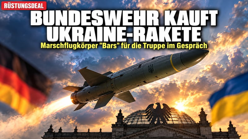 Schneeleopard für die Truppe: Berlin will Kiews Billig-Marschflugkörper!