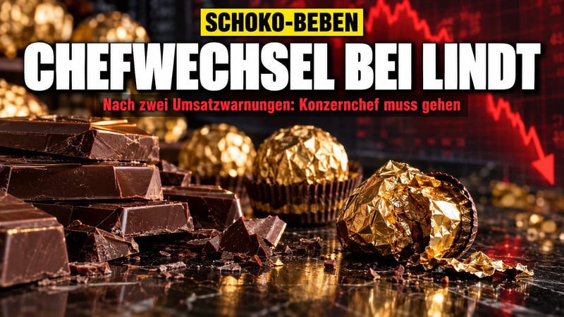 Schoko-Beben bei Lindt: Konzernchef fliegt nach zwei Umsatzwarnungen!