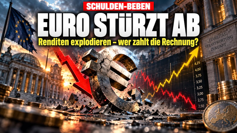Schulden-Beben: Euro stürzt ab, Renditen explodieren – wer zahlt?