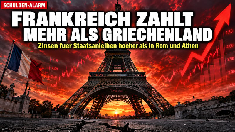 Schulden-Beben in Paris: Wird Frankreich zum neuen Griechenland?