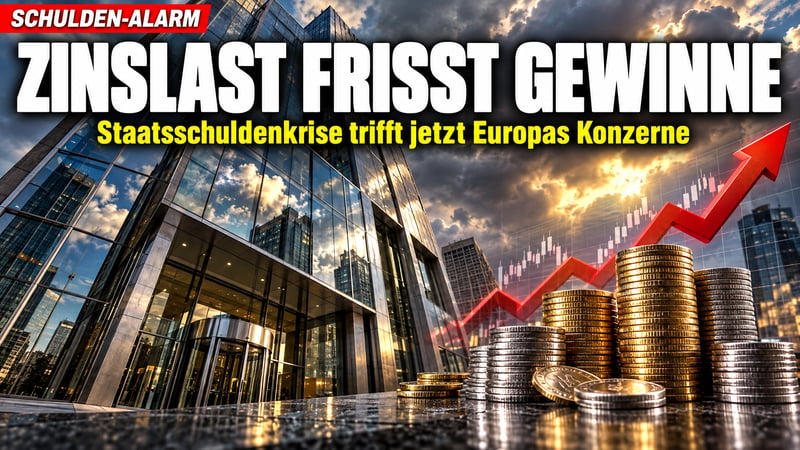 Schulden-Falle Europa: Jetzt zahlen auch die Konzerne die Zeche!