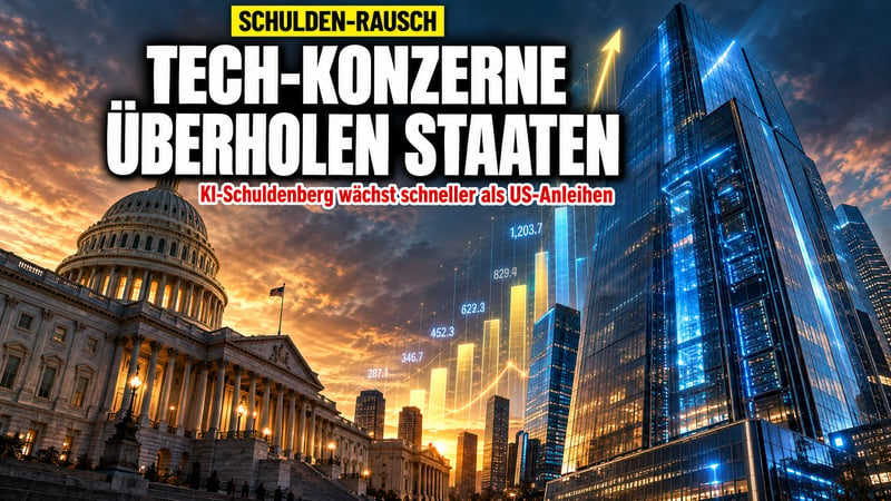 Schulden-Rausch im Silicon Valley: KI-Riesen überholen Washington!