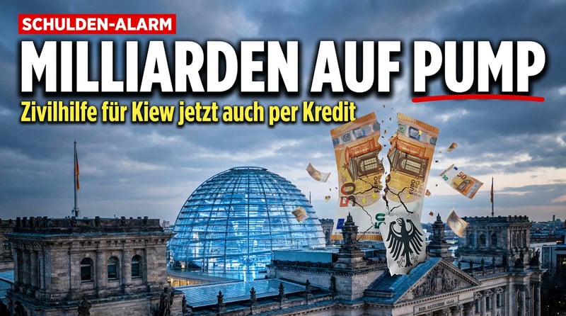 Schuldenbremse à la carte: Jetzt soll auch die Zivilhilfe für Kiew auf Pump finanziert werden