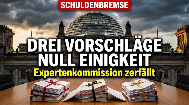 Schuldenbremse am Scheideweg: Merz' Expertenrunde zerfällt in drei Lager – und der Bürger zahlt die Zeche
