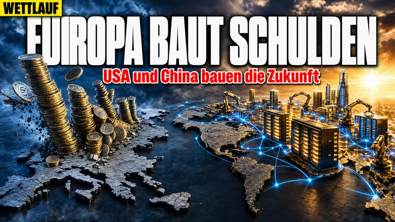 Schuldenrausch in Europa: Amerika und China bauen derweil die Zukunft