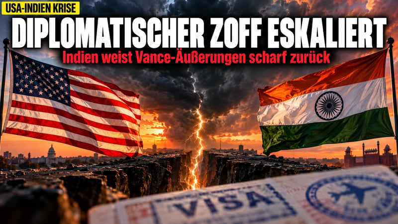 „Schuldknechte“-Eklat: Indien schäumt vor Wut über JD Vance!