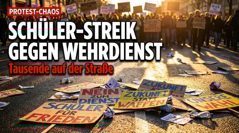 Schülerstreik gegen Wehrdienst: Wenn Naivität auf Realität trifft