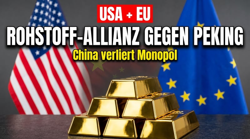 Schulterschluss gegen Pekings Rohstoff-Monopol: USA und EU schmieden neue Allianz für kritische Mineralien