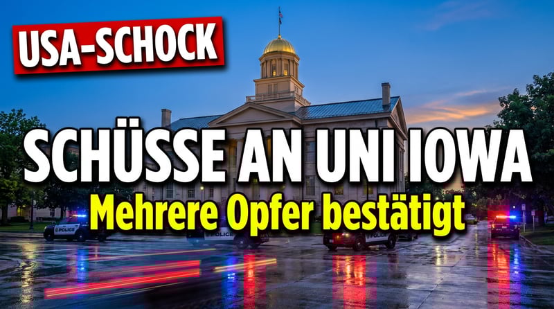 Schüsse an der University of Iowa: Amerikas Waffenwahn fordert erneut Opfer