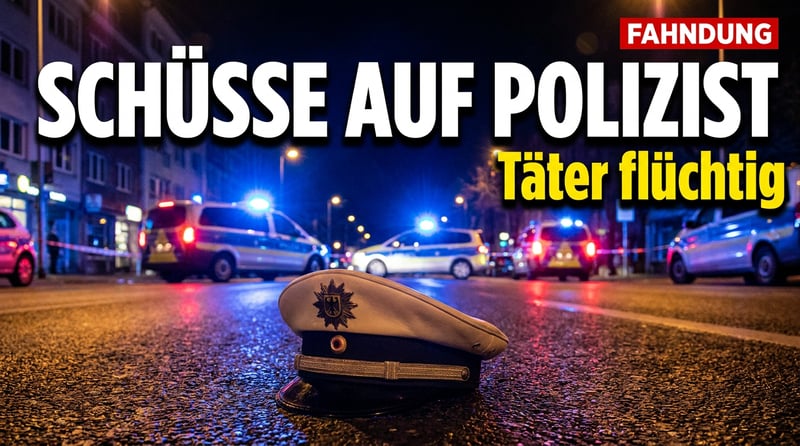 Schüsse auf einen Polizisten – und die Politik schweigt zum Kern des Problems