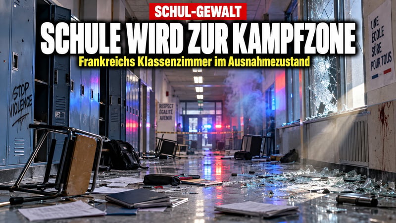 Schüsse im Schulflur: Frankreichs Klassenzimmer werden zur Kampfzone