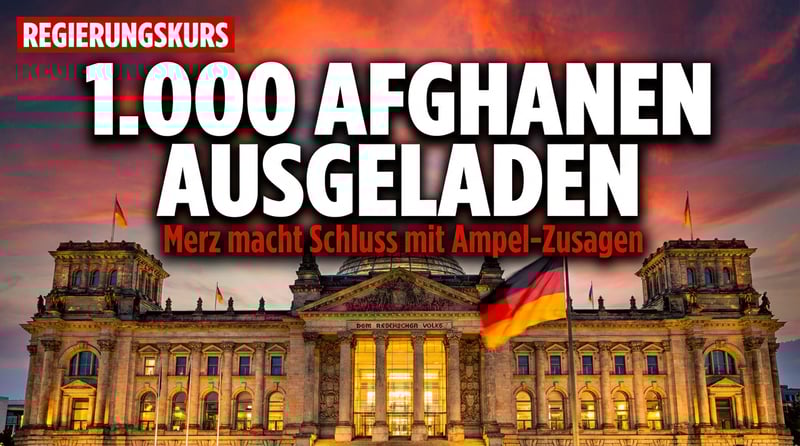 Schwarz-Rot macht Schluss: Fast 1.000 Afghanen verlieren Aufnahmezusage